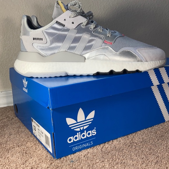 adidas Other - adidas Nite Jogger silverMETALLIC REFLECTIVE Sz 13